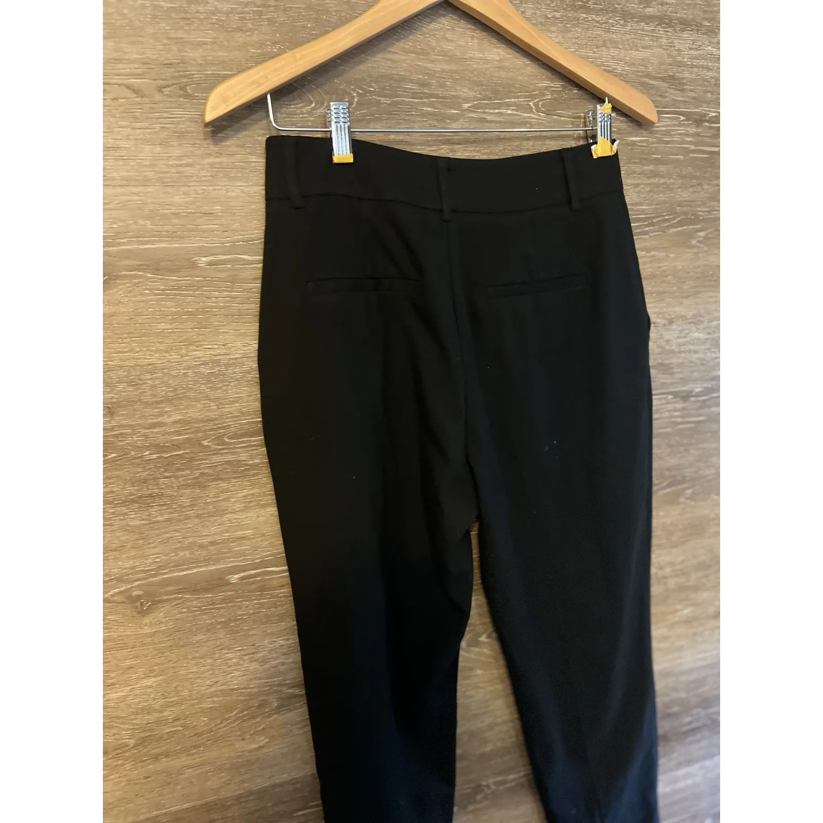 Anine Bing Joelle Trouser Pants Women Size Small Black Pockets Career Office - Image 10
