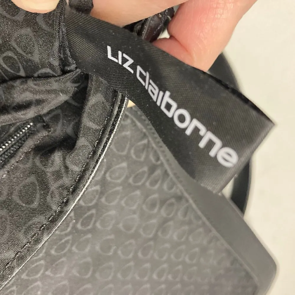 ‎LIZ CLAIBORNE Black Crossbody Handbag Purse  7X4X11 - Image 5