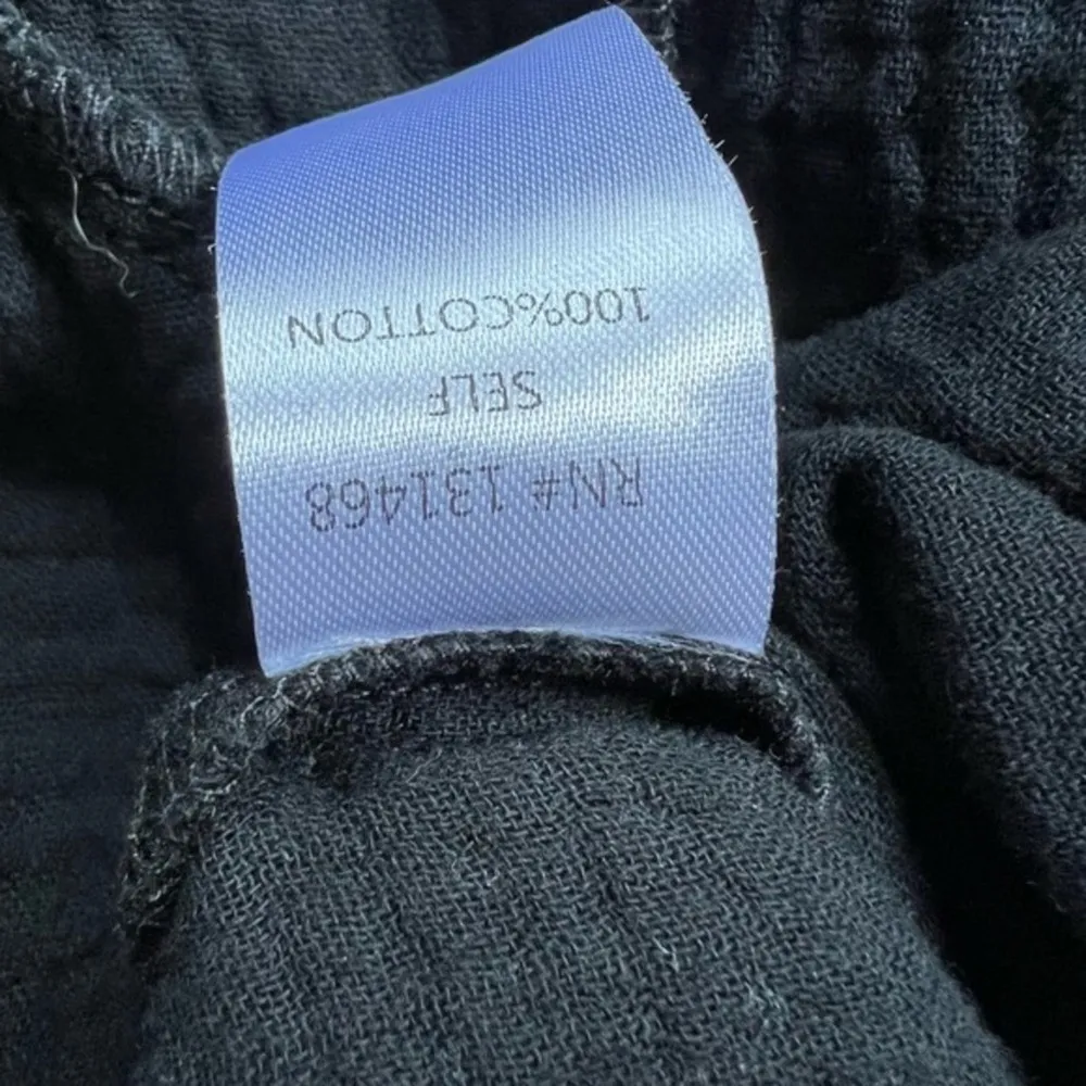 Vici Favour Cotton Pocketed Black Button Down Romper Size XL NWT - Image 7