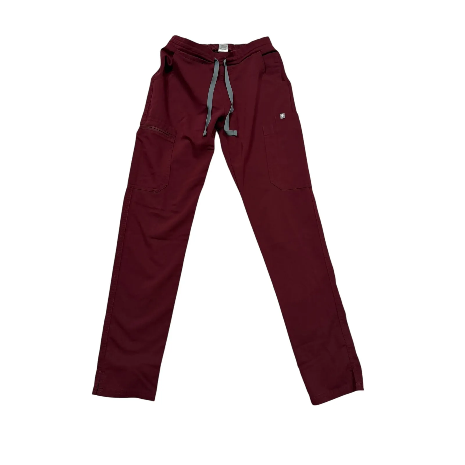 FIGS YOLA Skinny Scrub Pants Women's XXS Burgundy - Image 2