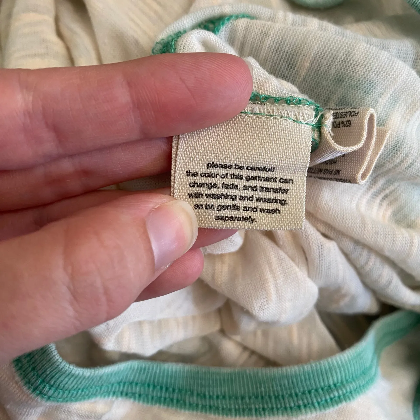 Free People‎ We The Free Charleston Color Block Oversized Tunic Womens Size S - Image 8