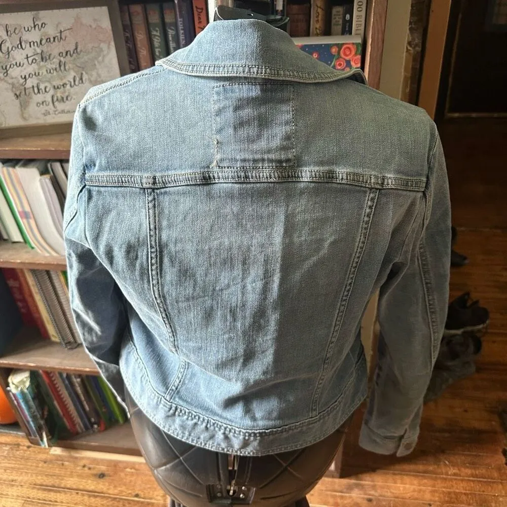 Limited Too The Limited denim elevated basics minimalist S jacket - Image 2