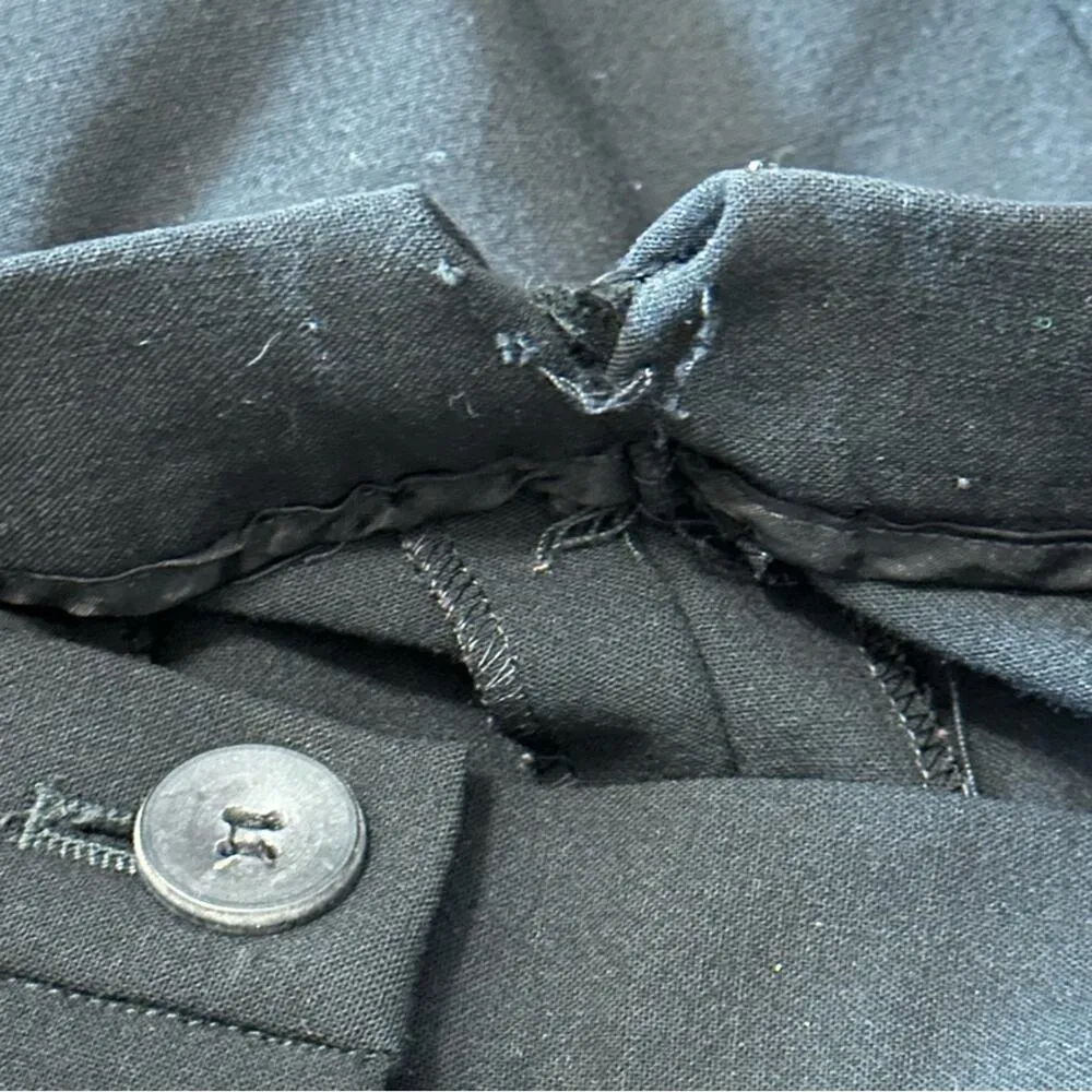 Jil Sander Women’s Size 40 8 Black Wool Blend Pants Trousers - Image 10