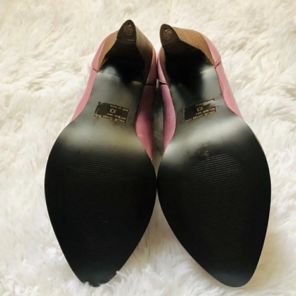 Envy Ankle Bootie 10 Western Style Leather Crushin Mauve Cowgirl Southern - Image 9