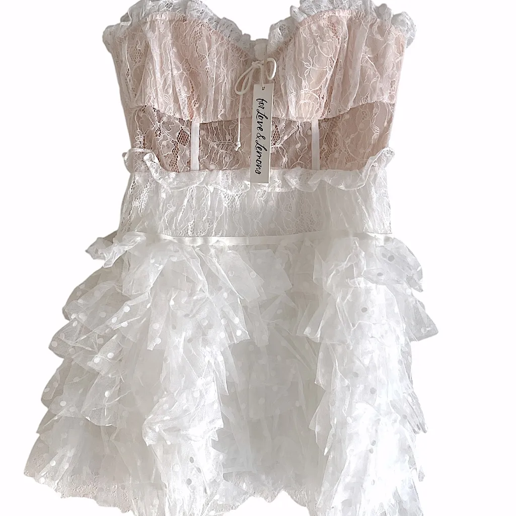 For Love & Lemons Jules minidress NWT - Image 5