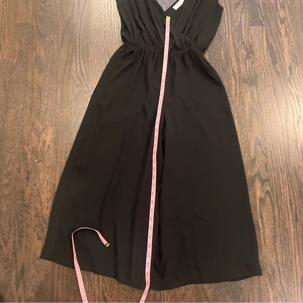 Babaton Aritzia Black Jumpsuit with Cropped Culotte Style - Image 5