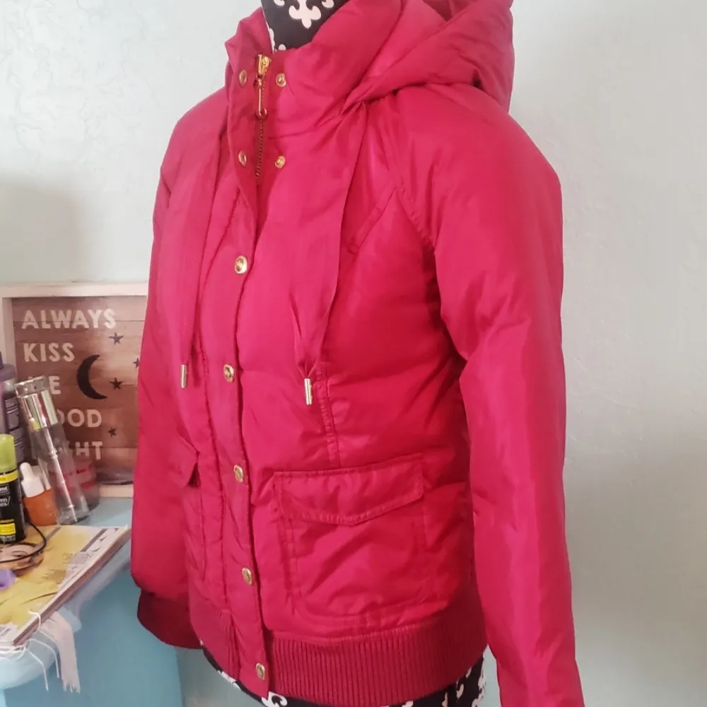 Vintage Juicy Couture fuschia quilted puffer jacket y2k - Image 7