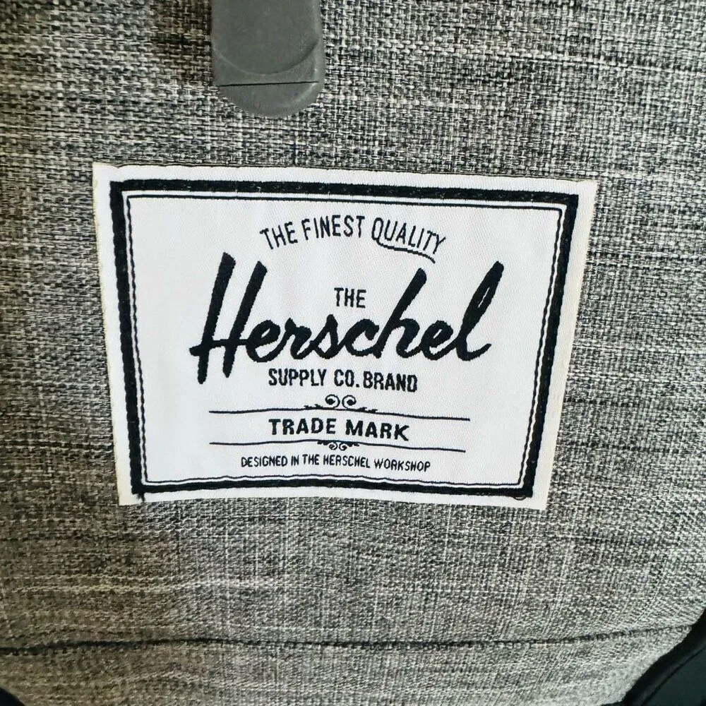 Herschel Supply Co. "Retreat' Little‎ America Backpack, Gray/Black NWT - Image 15