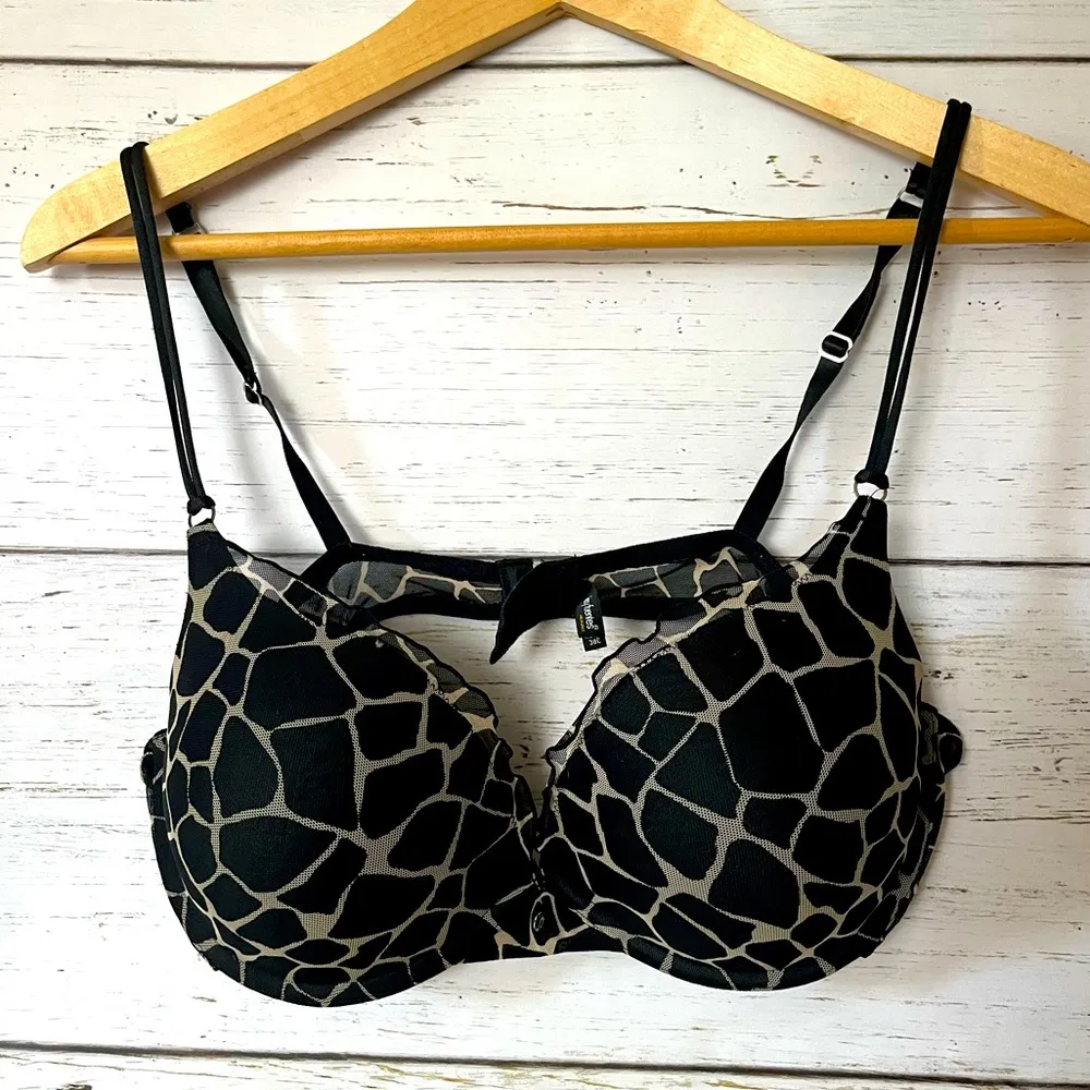 Daisy Fuentes giraffe push-up bra - Image 6