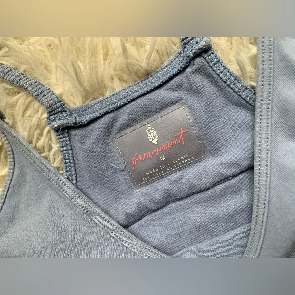 Free People Movement Hot Shot Onesie Blue Size M - Image 4