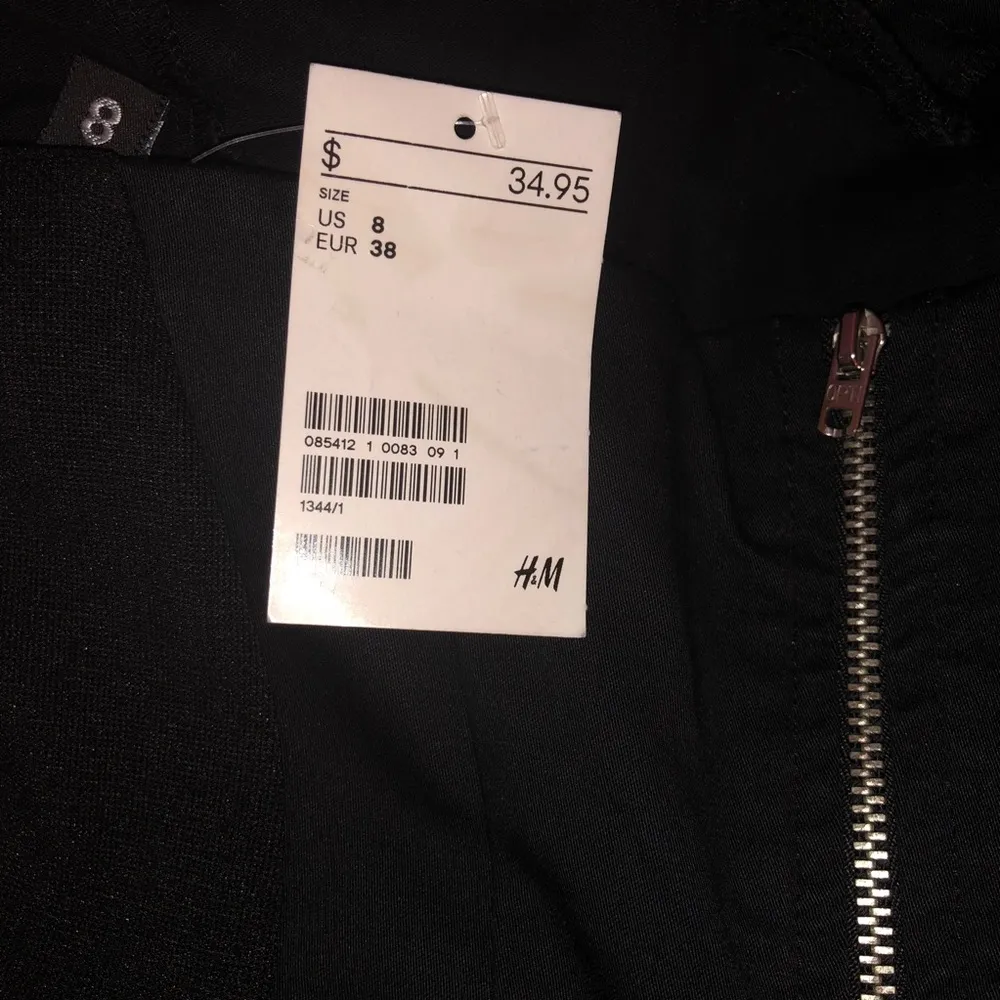 Black Sweetheart strapless dress by H&M’s divided size 8 - Image 6