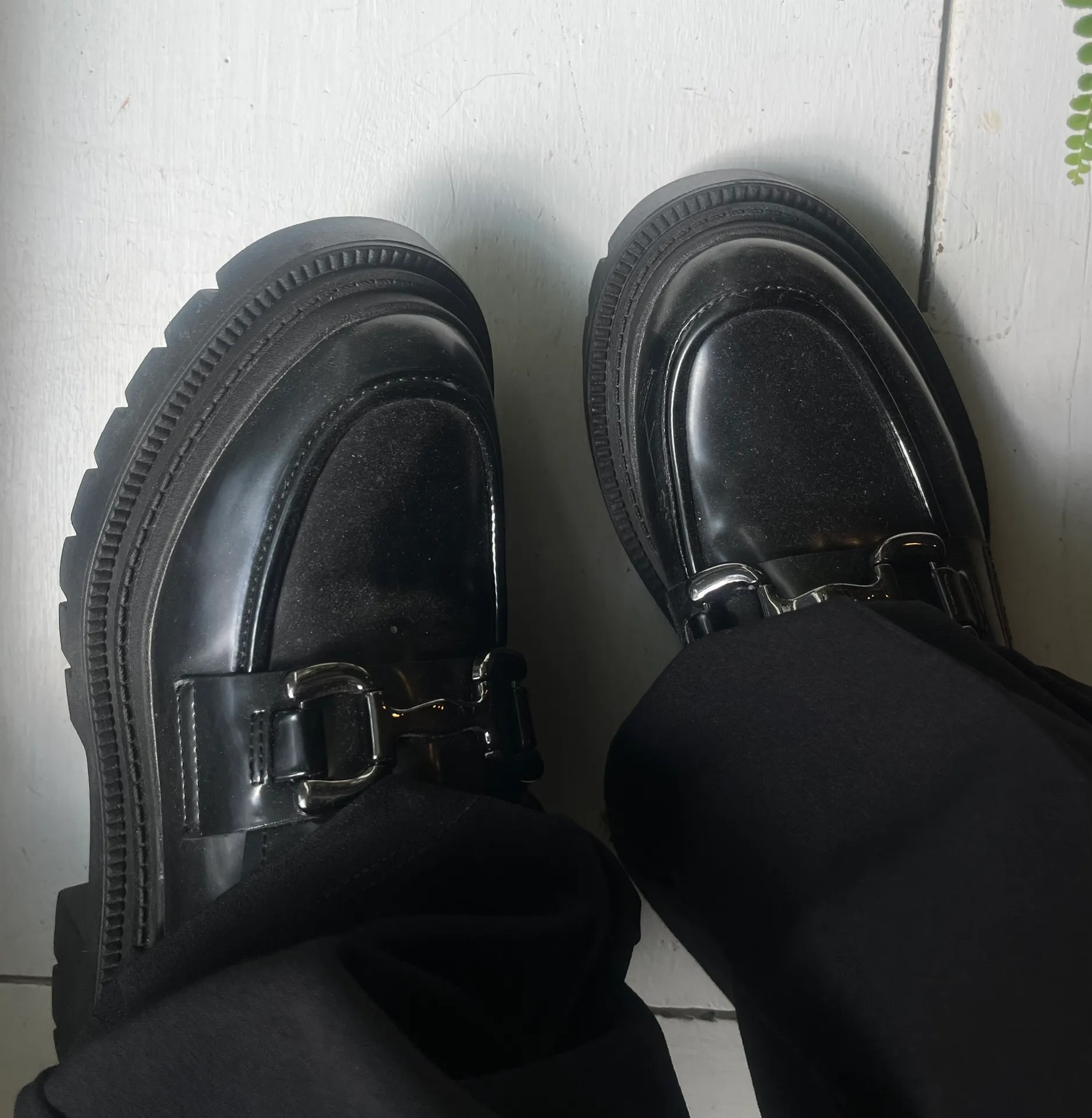 Platform Black Loafers *Brand New* - Image 2