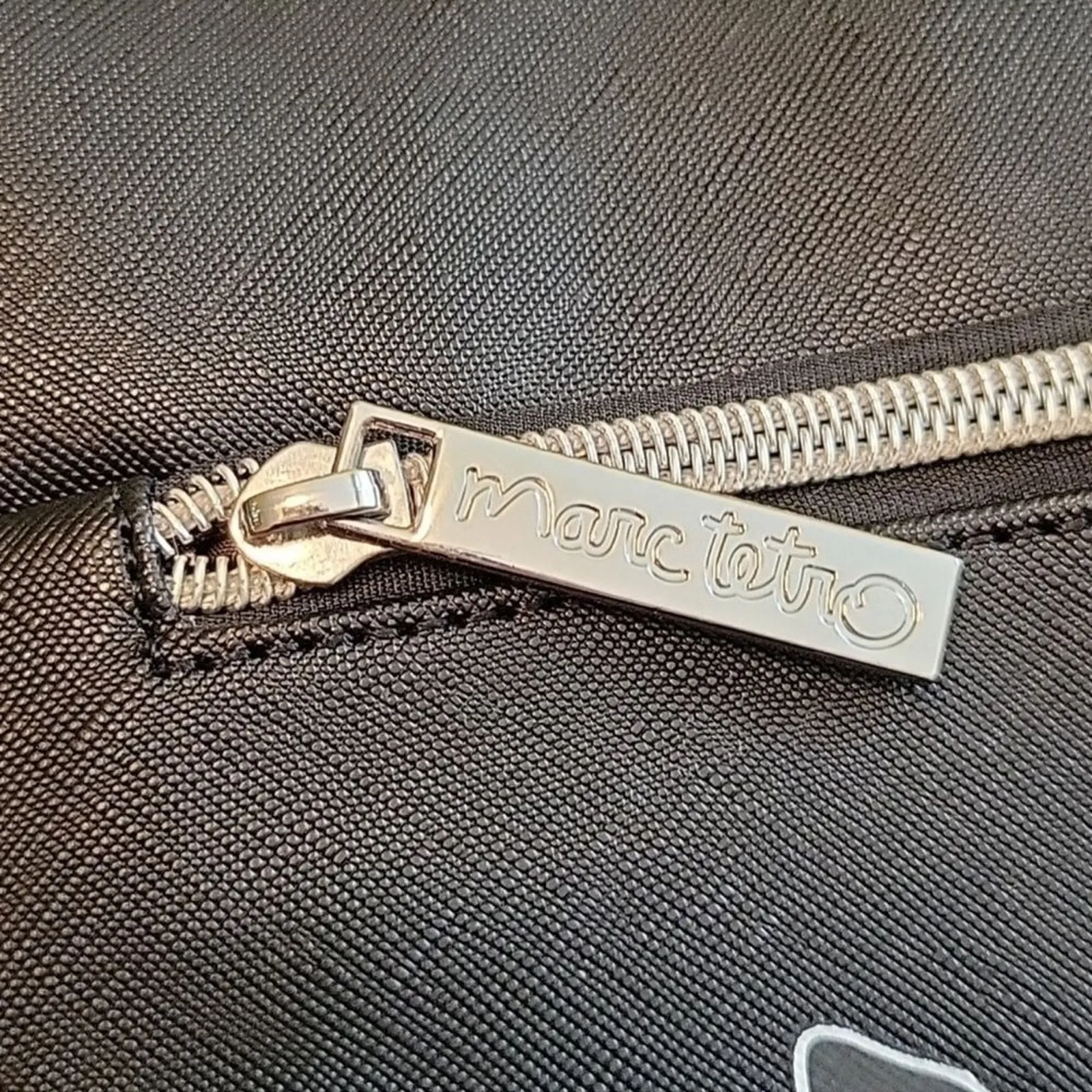 MARC TETRO black crossbody w/ Boston Terrier with adjustable strap New w/o Tag Black - Image 3