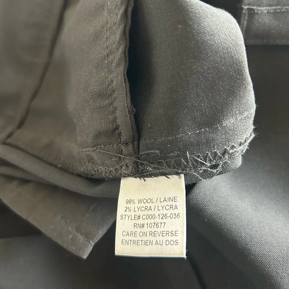 ALICE + Olivia Black Dress Pants Size 6 - Image 9