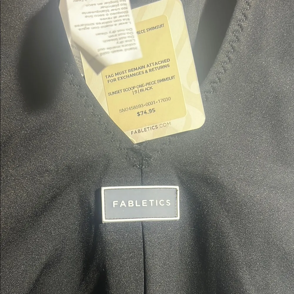 Fabletics Black Women Swim One Piece - Image 3
