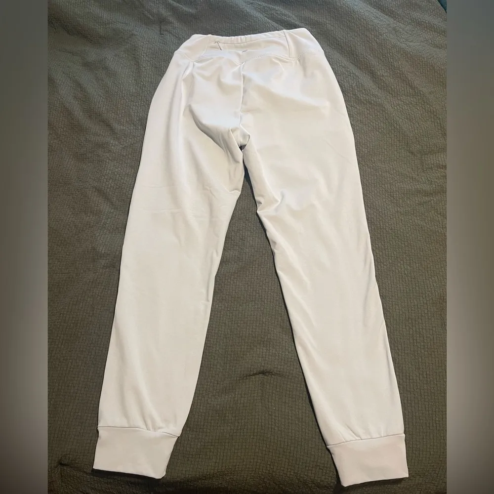 women’s light grey joggers - Image 2