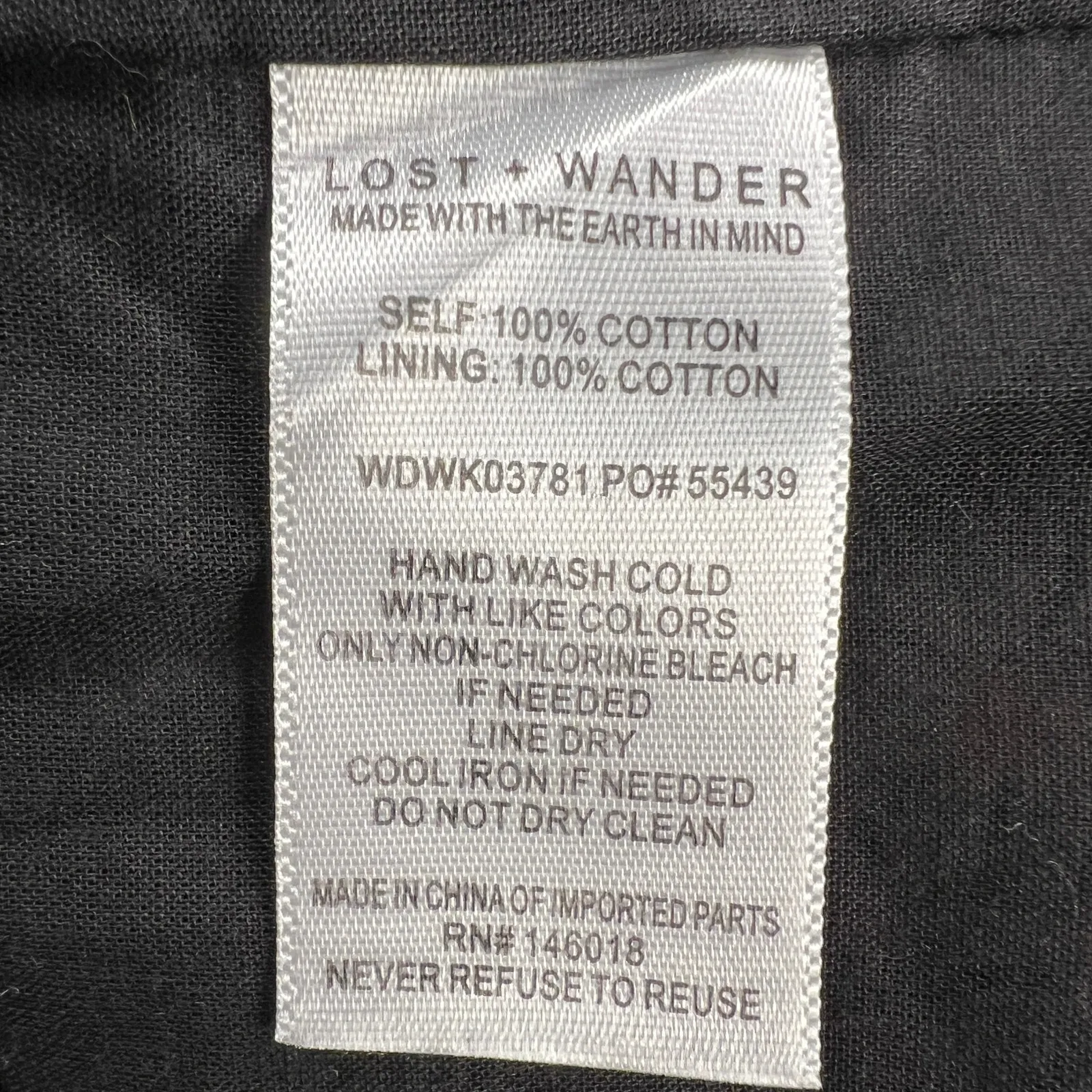 Lost + Wander Chamomile Hills Mini Shift Dress Embroidered Daisies NEW Size S - Image 13