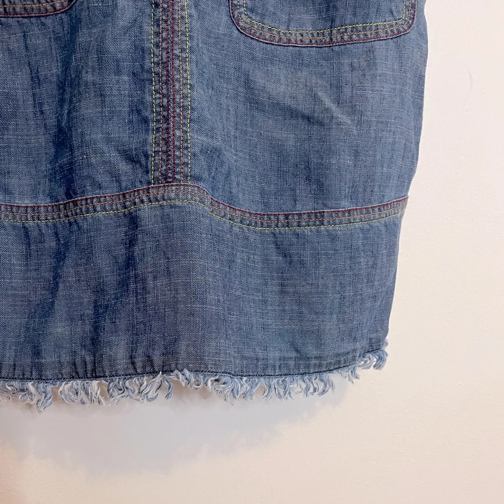 Trina Turk Chambray Shift Dress - Image 9