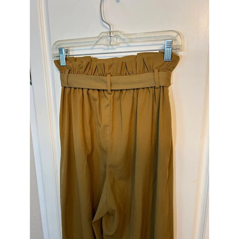A New Day beige khaki paper bag waist pants - Image 7