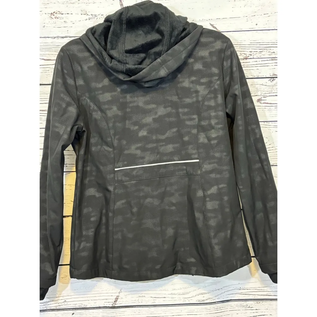 Women's Free Country Softshell Jacket Black/Gray Size M - Image 9
