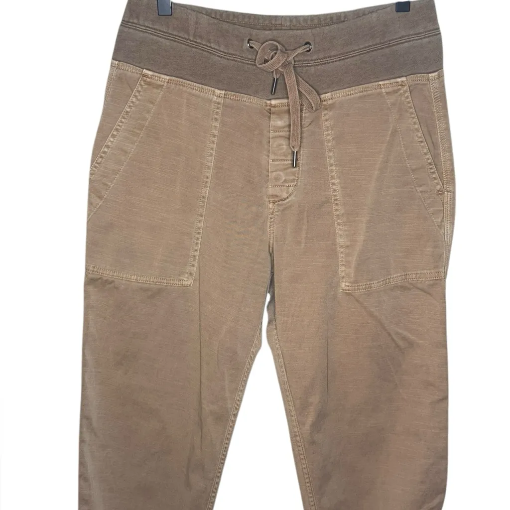 James Perse Women’s Sz 1 / Small Slub Cotton Pants in Tan - Image 3