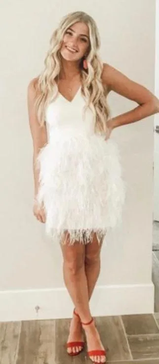 BHLDN Anthem Feather Dress - Image 3