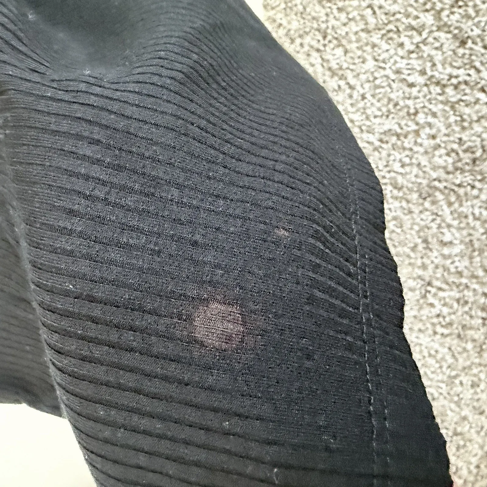 Reformation Ribbed Knit Sleeveless Spaghetti Strap Scoop Maxi Dress Black Sz XS - Image 5