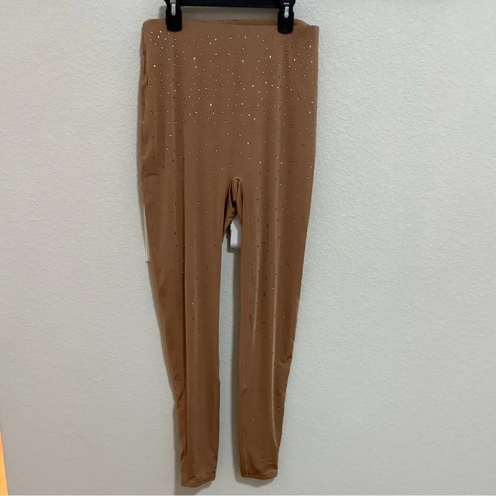 SKIMS x Swarovski Jelly Sheer Crystal High-Waisted Leggings Sienna Large NEW - Image 7