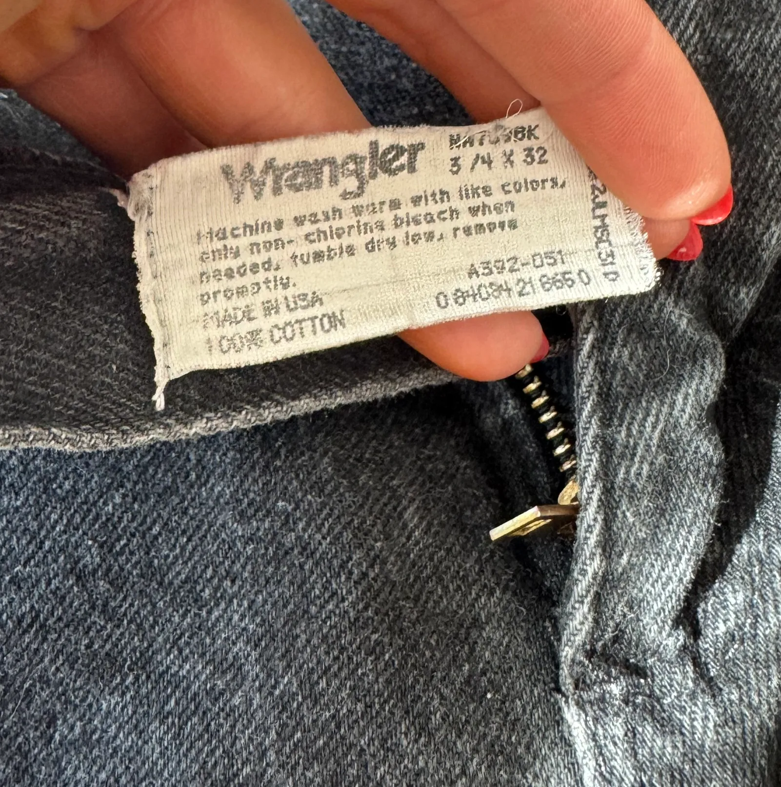 Vintage  Denim Jeans - Image 4