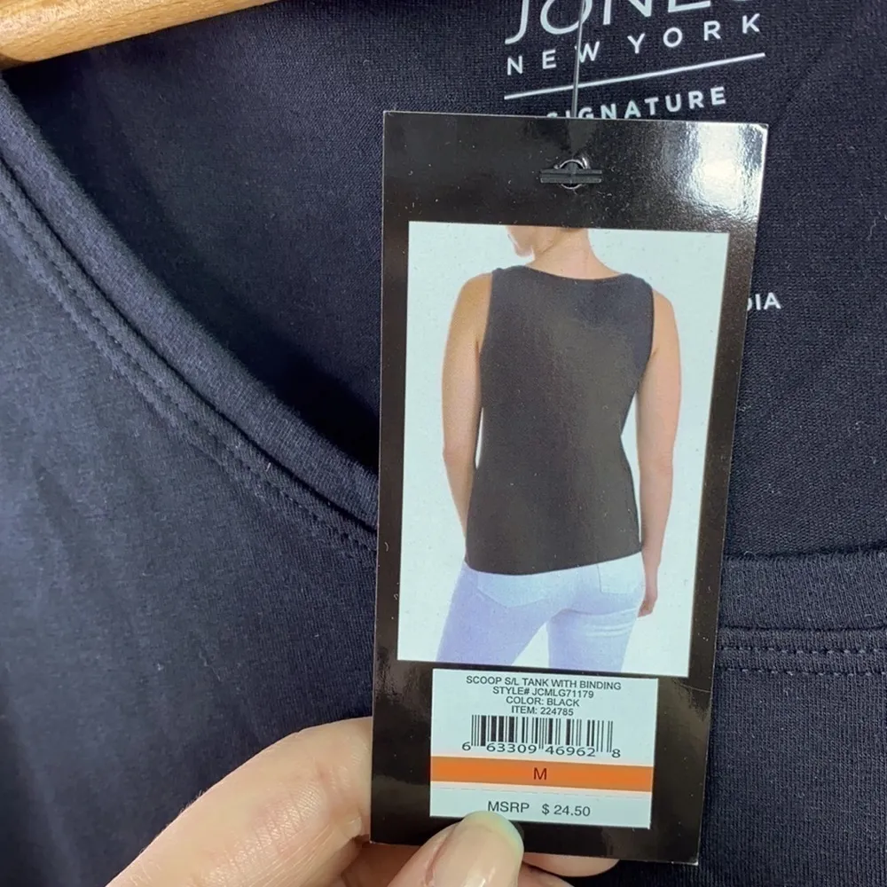 COPY - Jones New York - Black Tank - Image 3