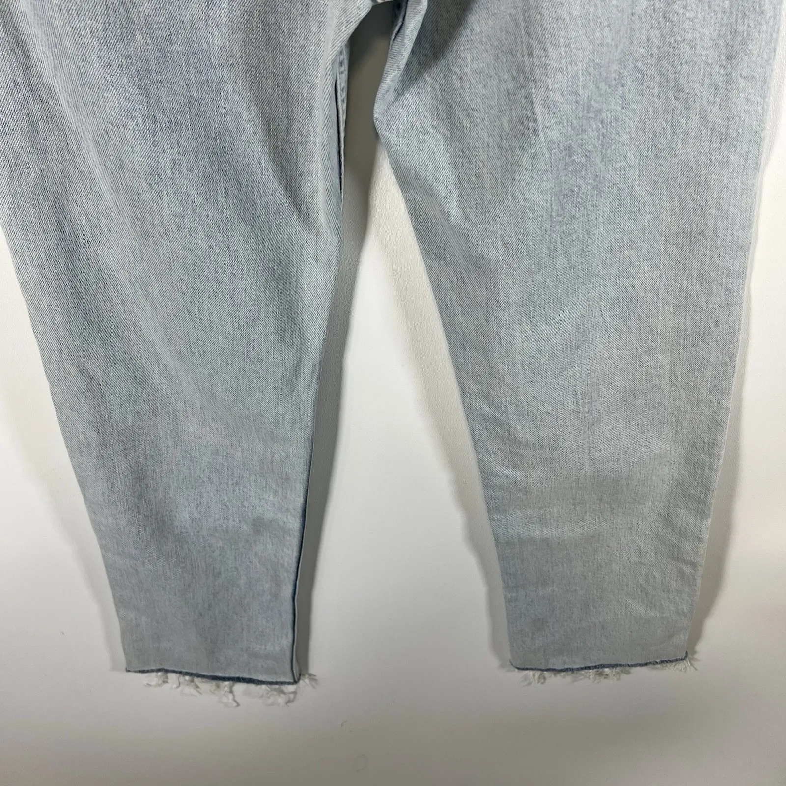 MOTHER SUPERIOR The Tomcat Ankle Fray in Save By The Bell Sz 29 Designer Boho Blue - Image 8