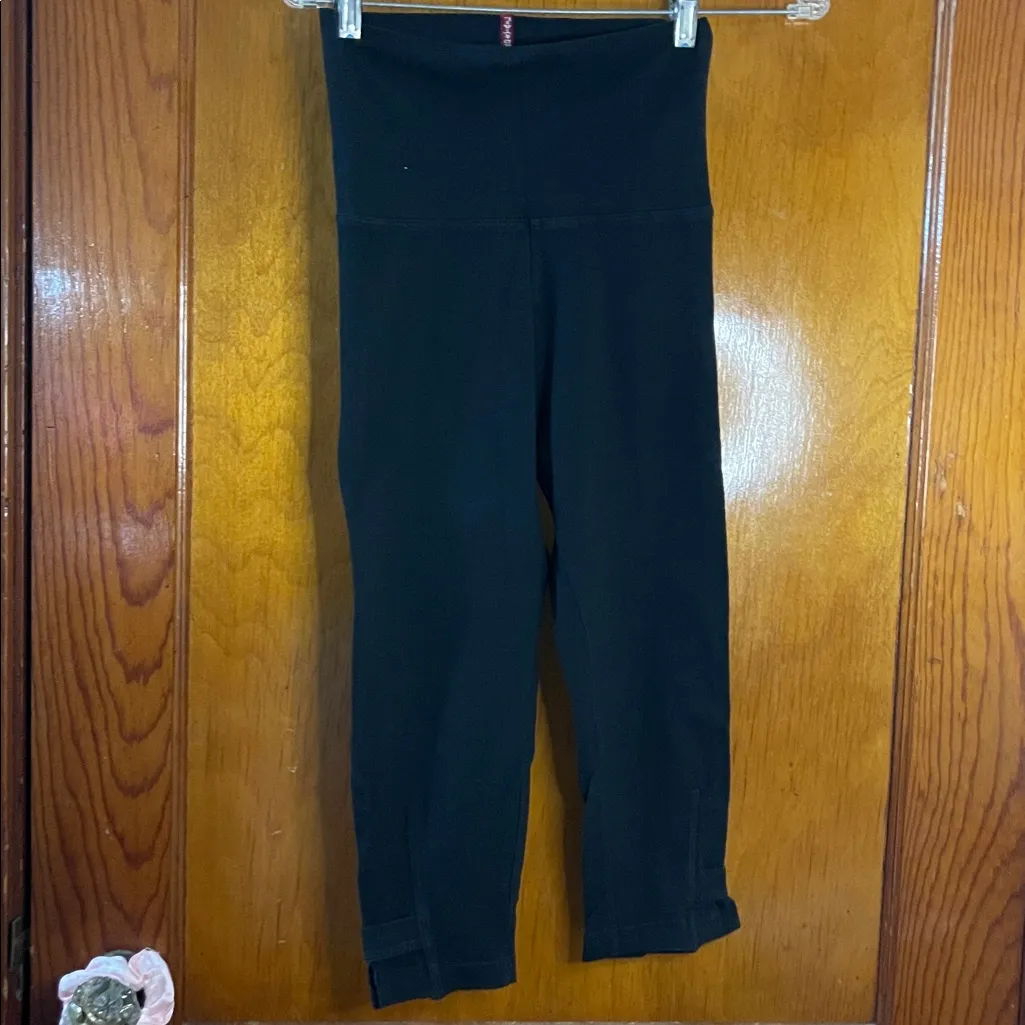 Hard Tail Forever ROLLDOWN SIDE SLINGER CROP LEGGING XS Black - Image 5