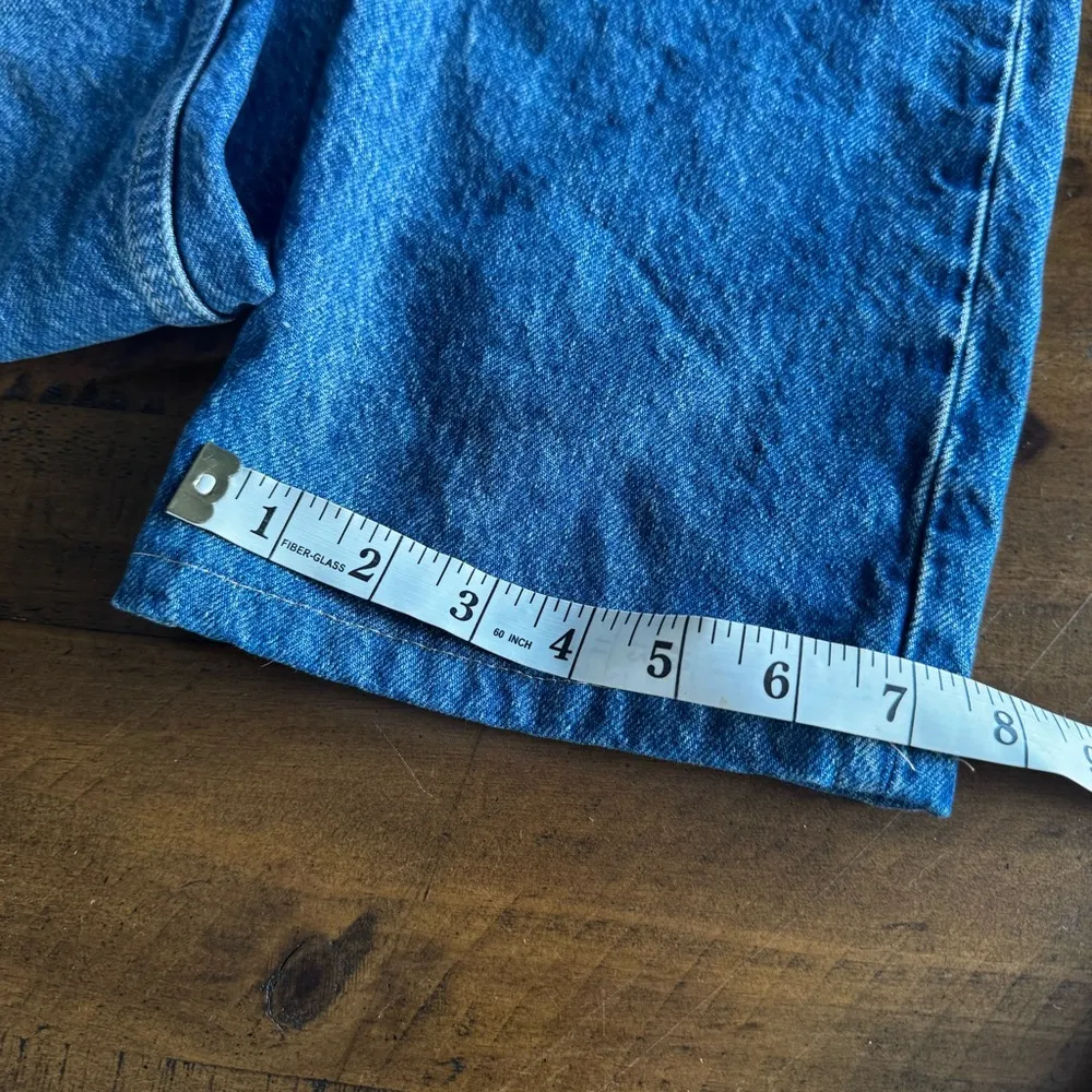 Reformation Cynthia high rise straight Medium Wash Blue Jeans size 26 NWOT - Image 8