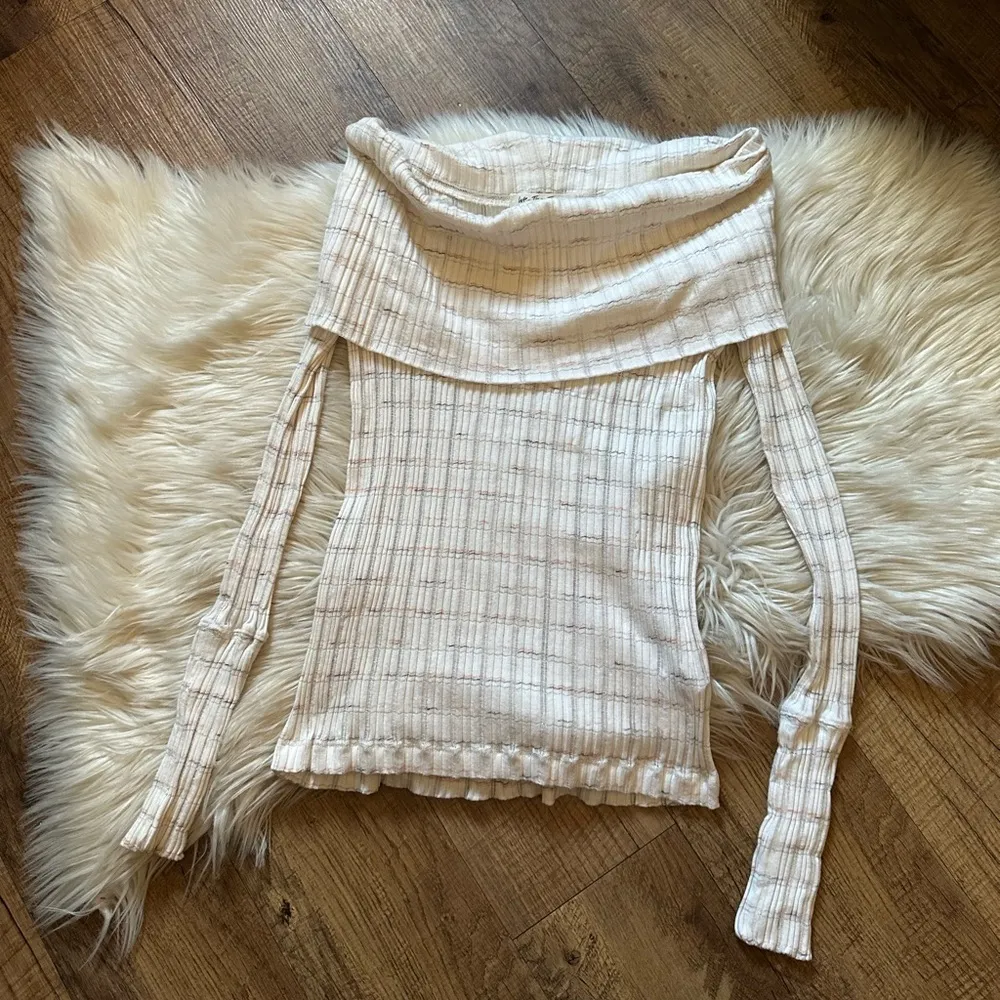 FREE PEOPLE Snowbunny Girlfriend Rib Top - Image 3