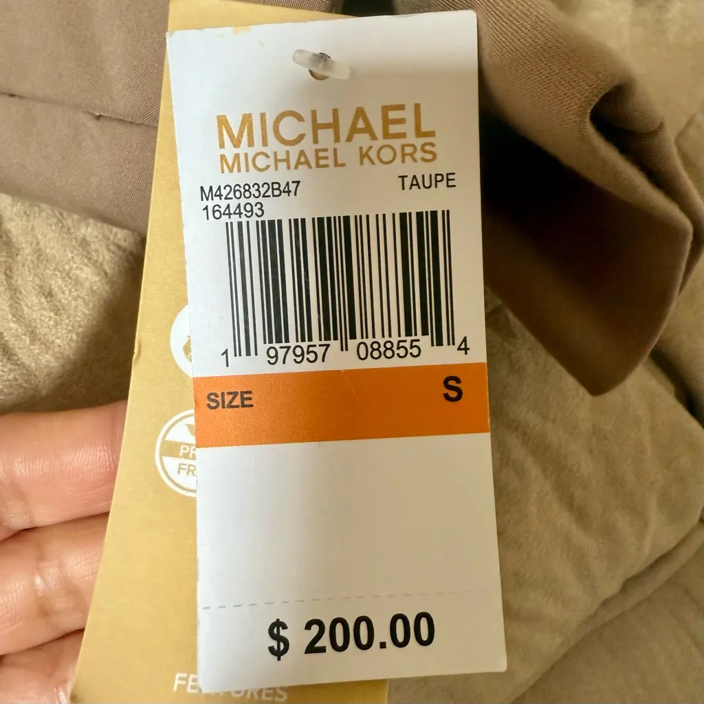 Michael Kors Hooded Long Women's Puffer Coat Size Small - Image 7