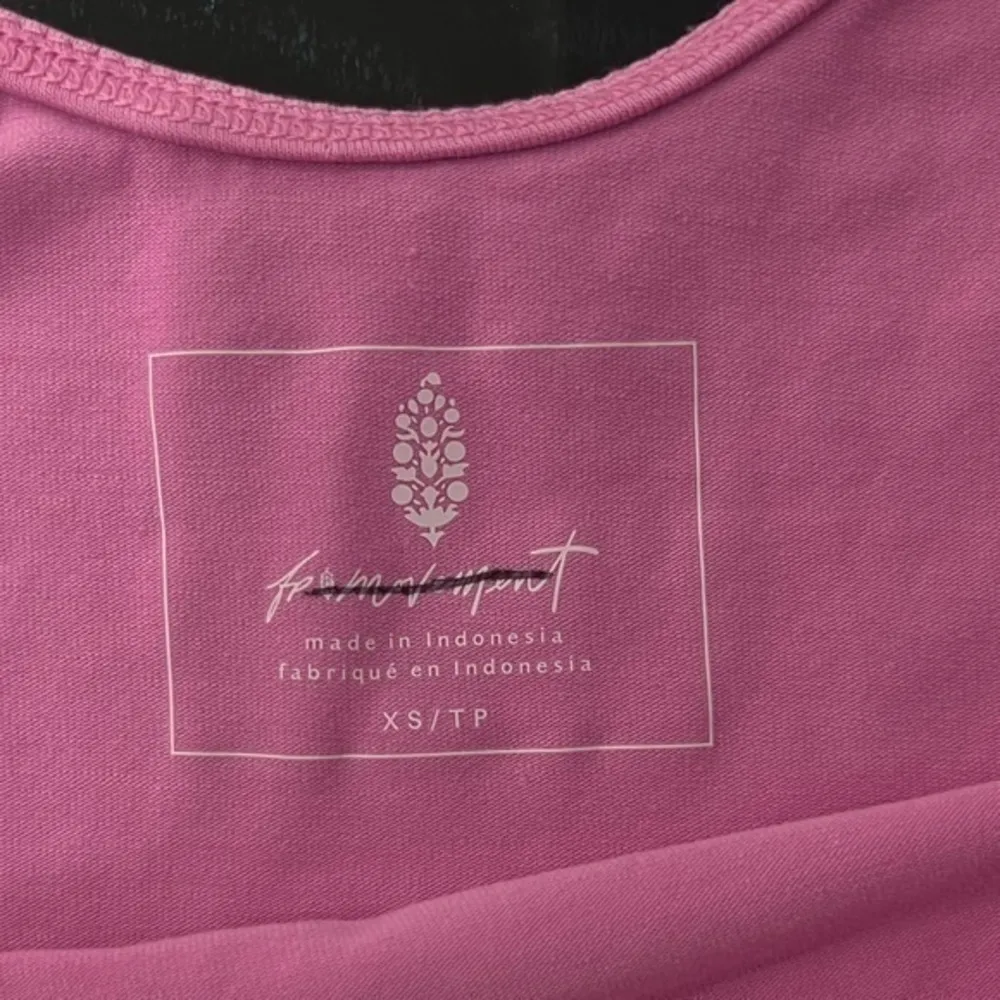 Free People movement Hot shot Crop Top Color: Magenta Disco Pink Size XS - Image 5