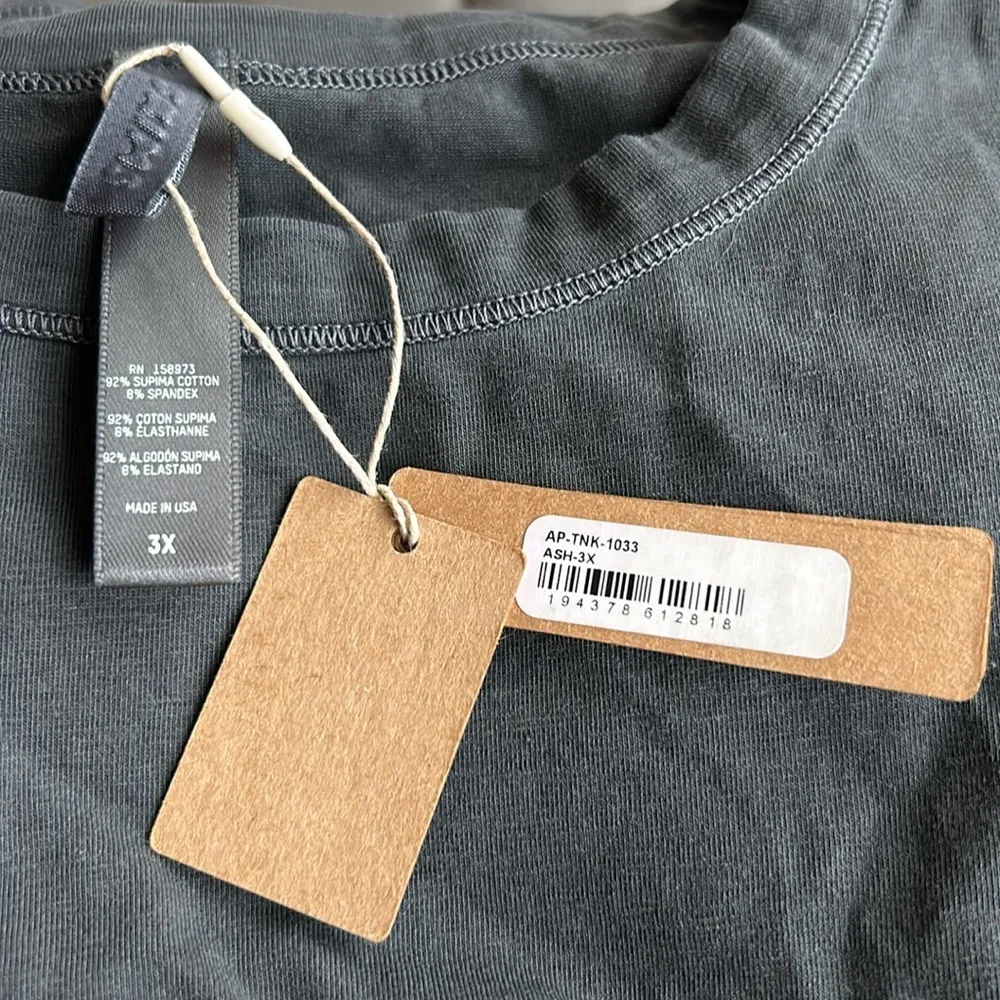 SKIMS Women's Outdoor Crew Neck Tank Top Size 3X Ash - Image 4