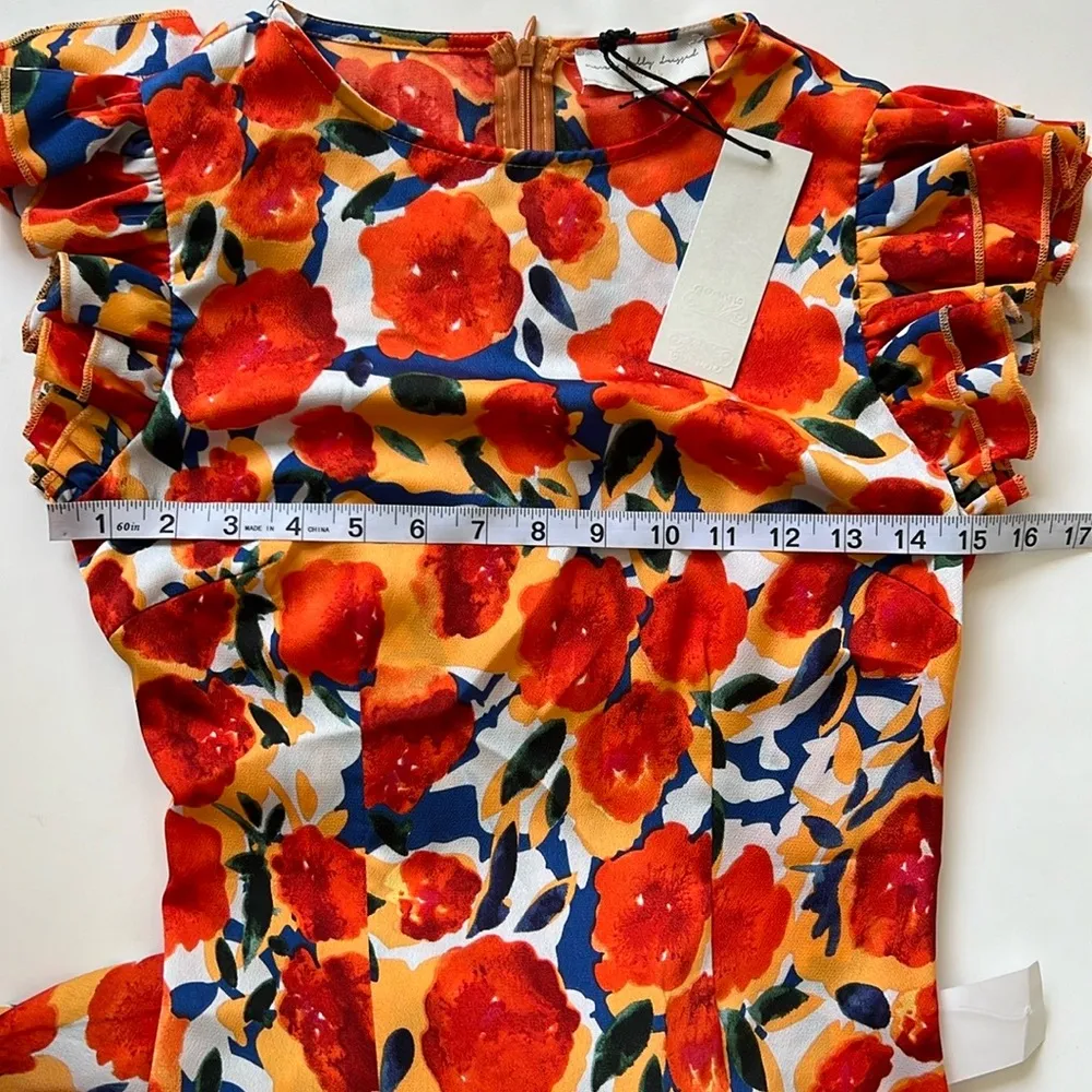 NWT Never Fully Dressed Frieda Maxi Ruffled Dress Size 2 - Image 8