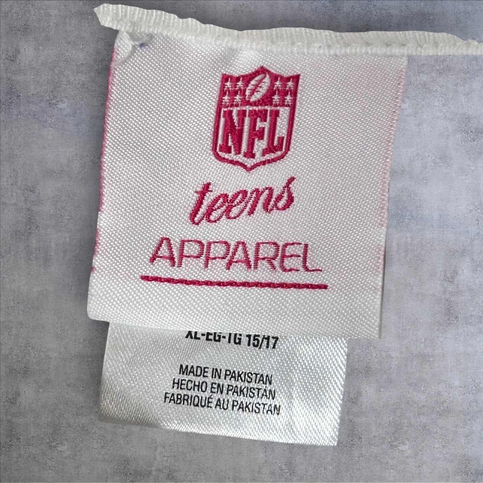 NEW‎ NFL NY Giants Teens Cropped Tie Dye Hoodie Juniors XL 15/17 Blue Sweatshirt Size undefined - Image 3