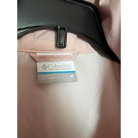 Columbia rain Jacket pale pink size M women’s‎ - Image 3