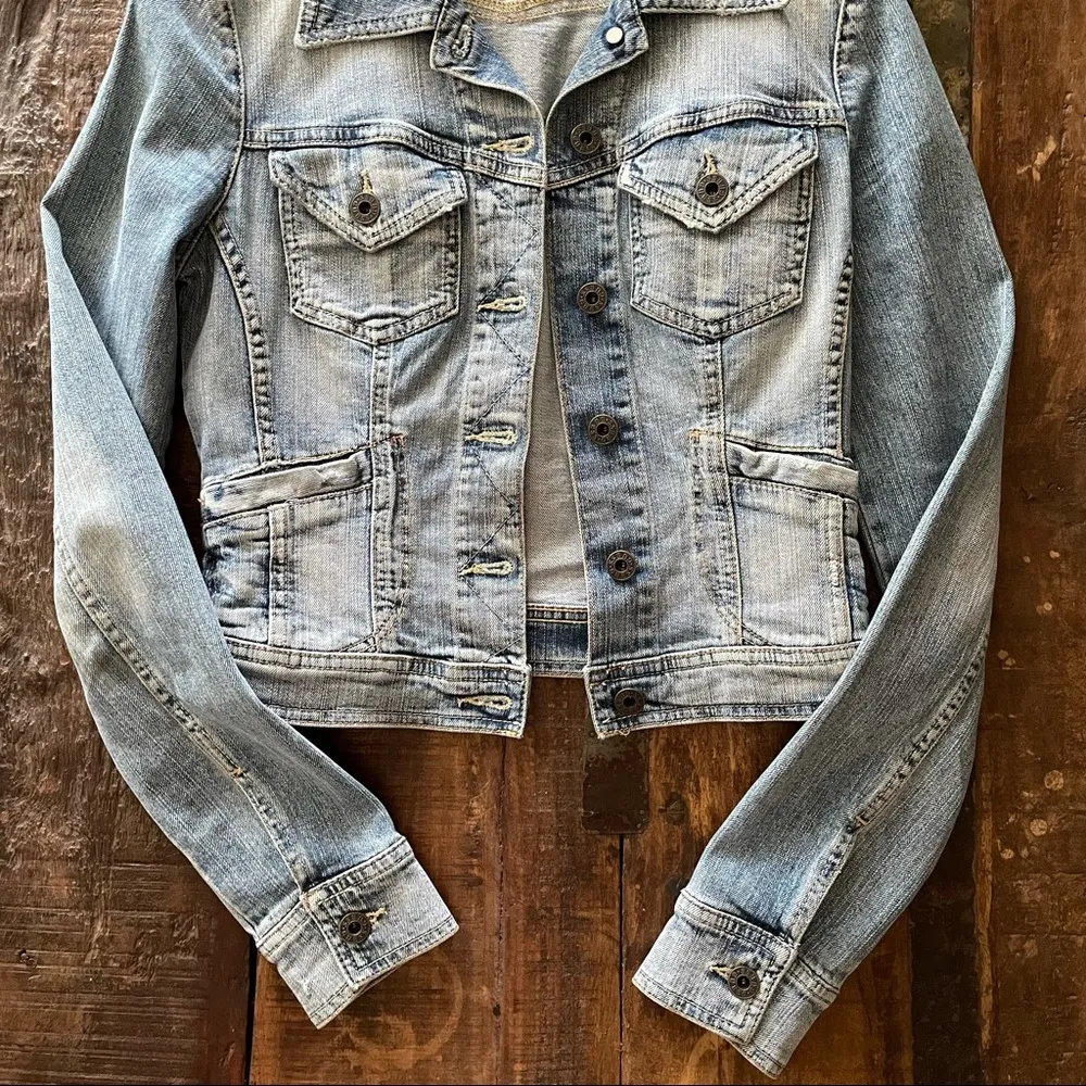 GUESS Jeans Denim Jacket XS - Image 5