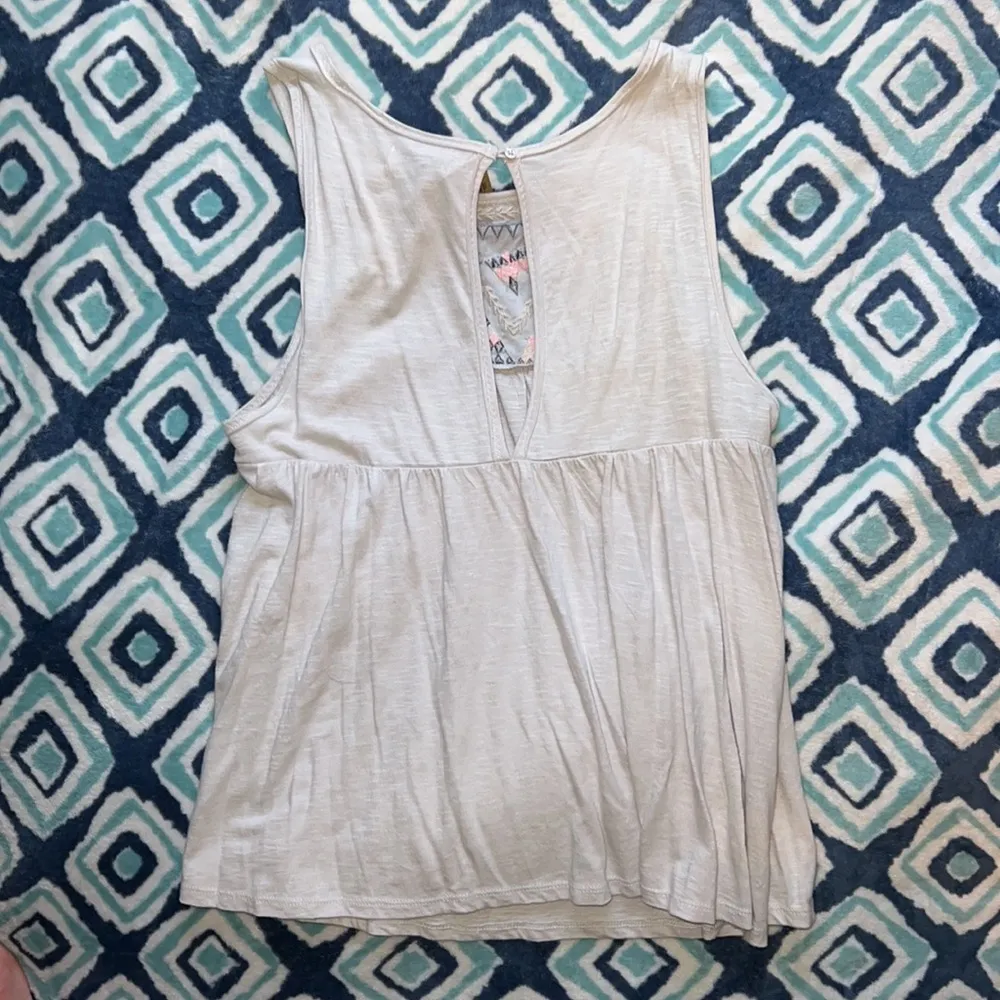 American Eagle Embroidered Tank Top - Image 4
