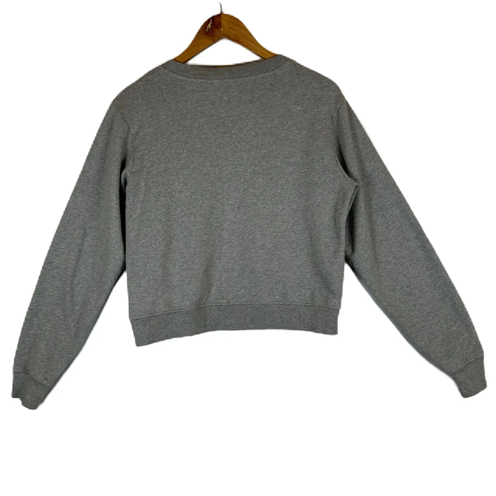 ALLSAINTS Forever Tiger Tessa Sweatshirt Grey Crewneck Long Sleeve Women US 6 Gray - Image 2