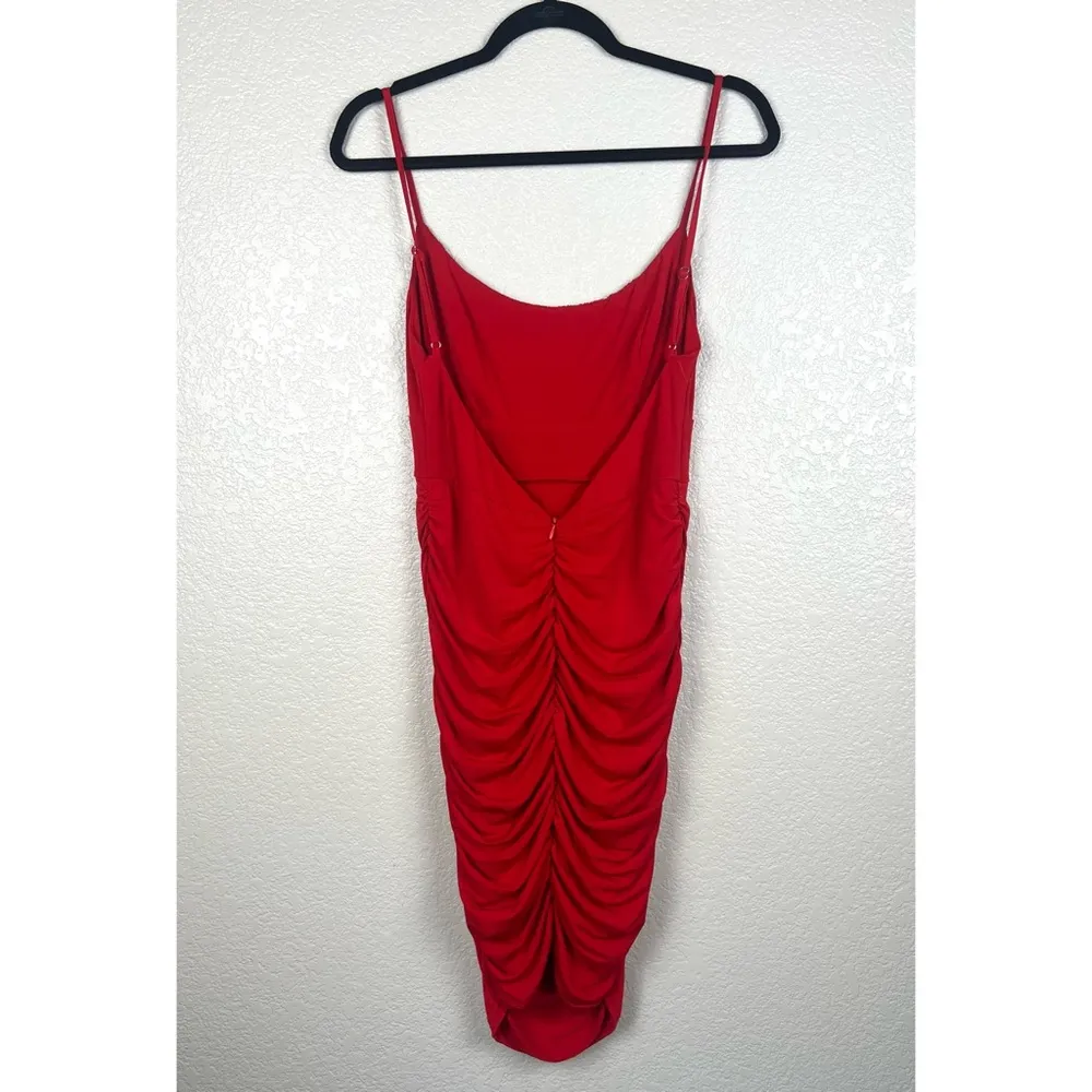 Selfie Leslie Angel Biba Let The Light In Ruched Bust Bodycon Mini Dress - Image 6