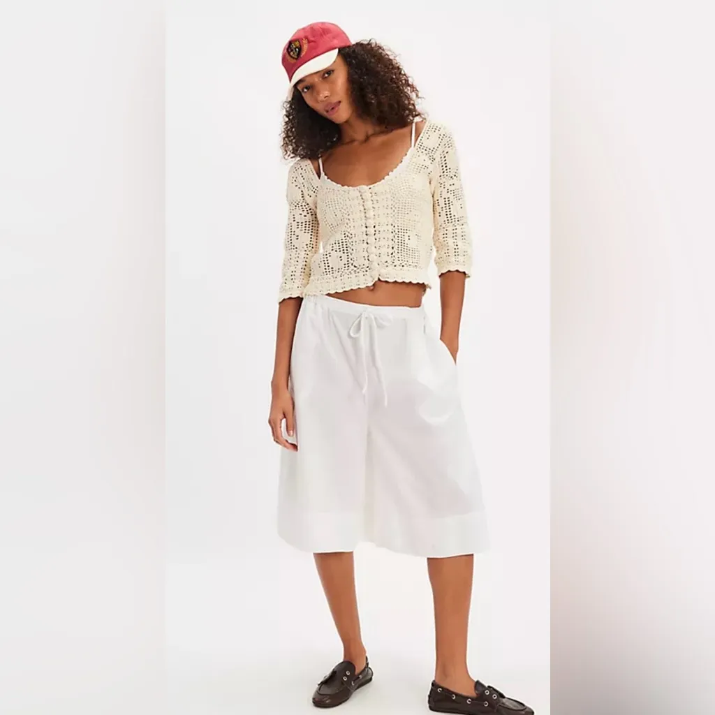 Free People Bahamas Crochet Top Size XS - Image 3