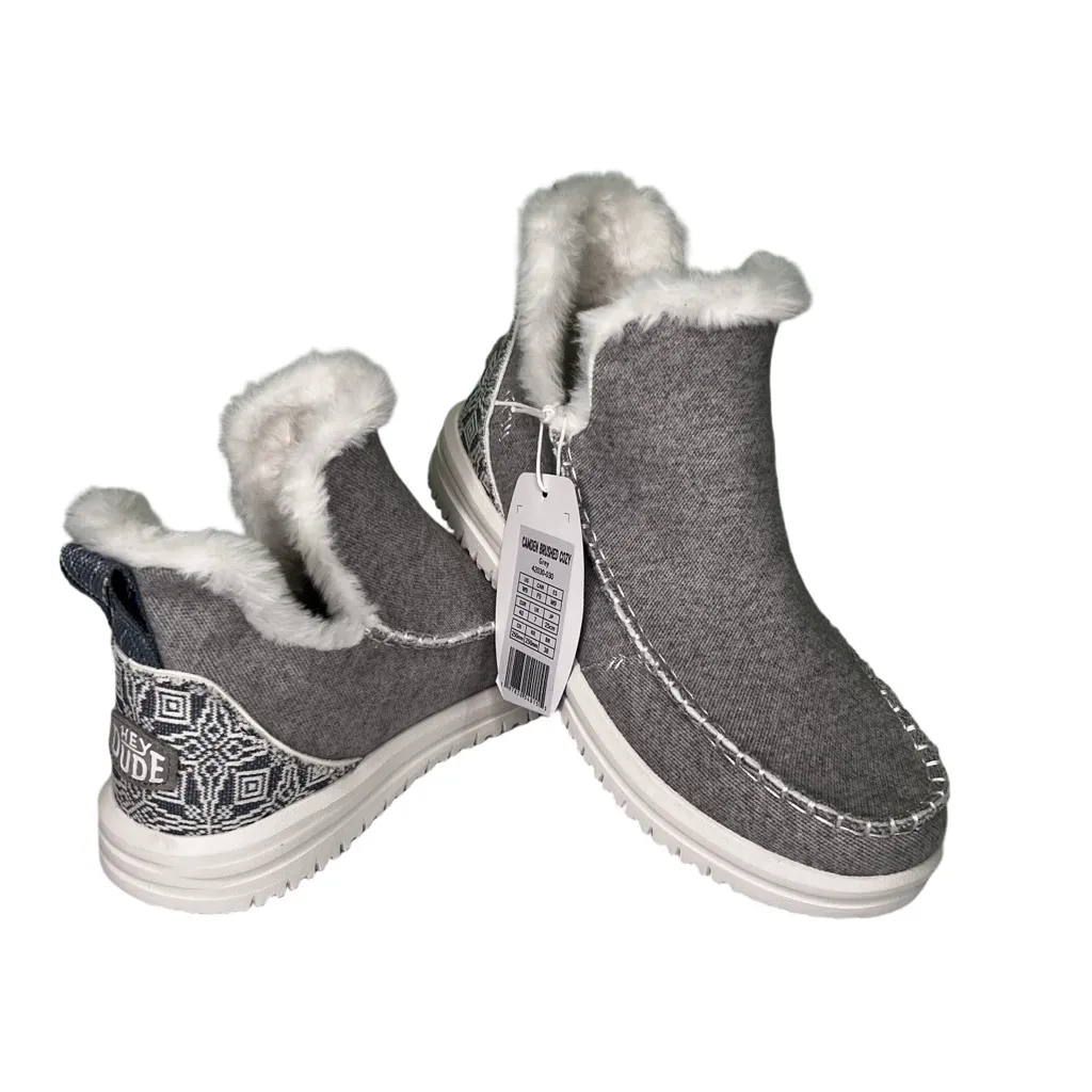 Hey Dude NEW Women's Camden Brushed Cozy Shoe Size 9 #B1878A - Image 6
