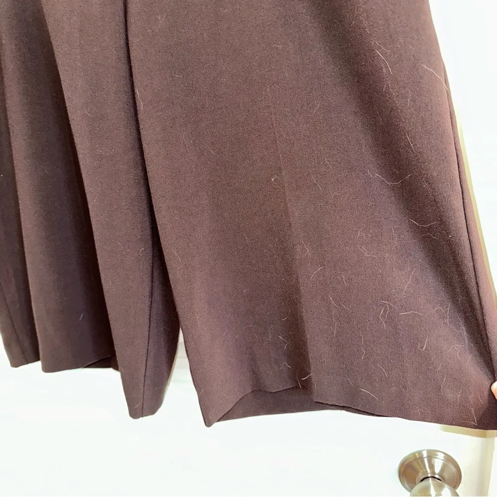 East 5th chocolate brown knee length walking dress shorts women 14 - Image 5