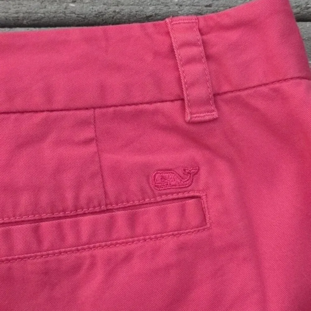 Vineyard Vines Dayboat Cropped Chino Pants | Women's Vineyard Vines Red Chinos - Image 10
