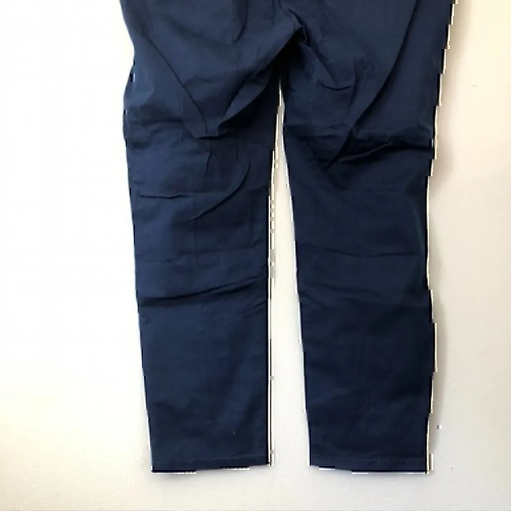 NEW NWT MODCLOTH Plus Size Richmond Pant Regular Inseam Navy Straight Leg 26 - Image 10
