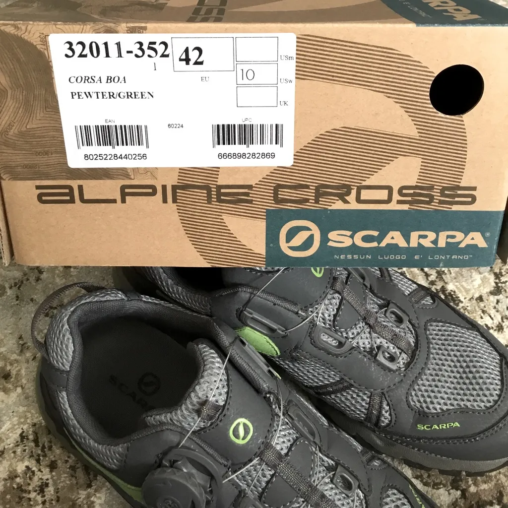 SCARPA sneakers Gray Size 9 - Image 5